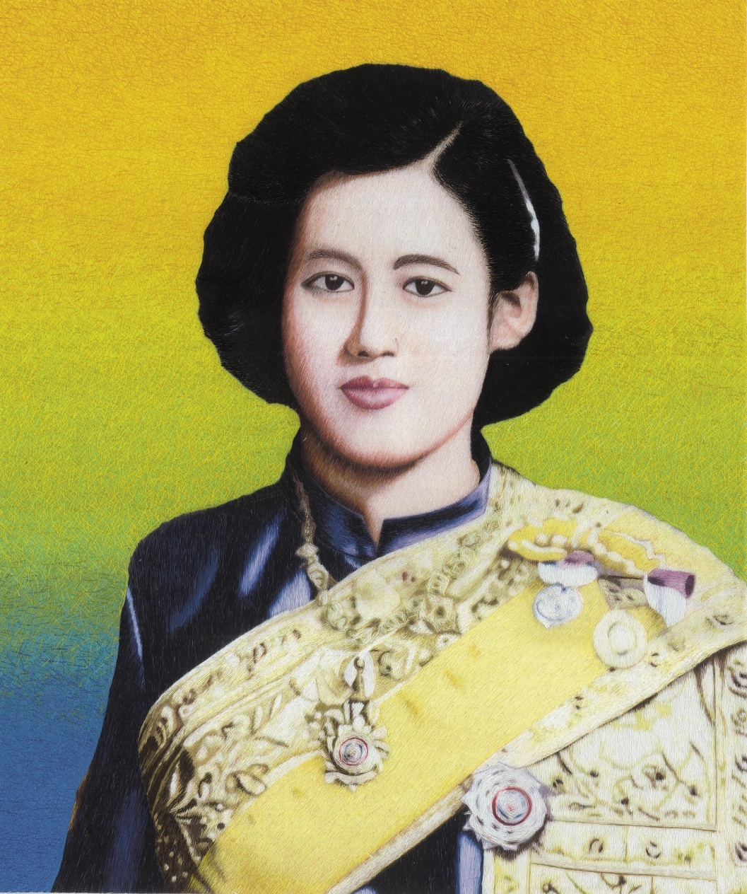 名人绣像系列